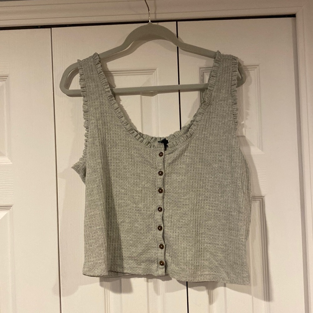 Wild fable cropped tank top